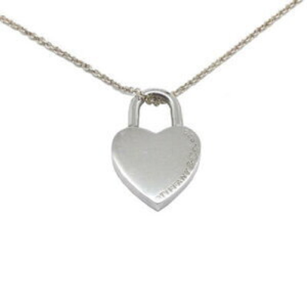 TIFFANY Co to Heart Lock Necklace Sterling Silver Kantei kyoku Koza